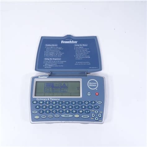 Franklin Bookman MWD1450 digital dictionary review .